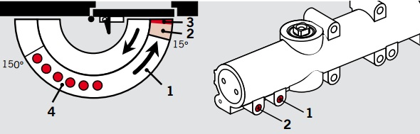 Μηχανισμός επαναφοράς πόρτας Dorma TS71